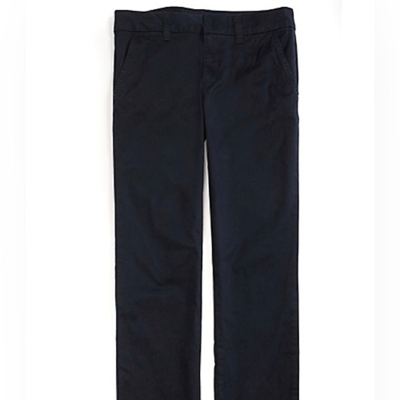 Tommy Hilfiger montauk dark blue khaki Straight Leg essential classic Chinos sz2 - Picture 1 of 3